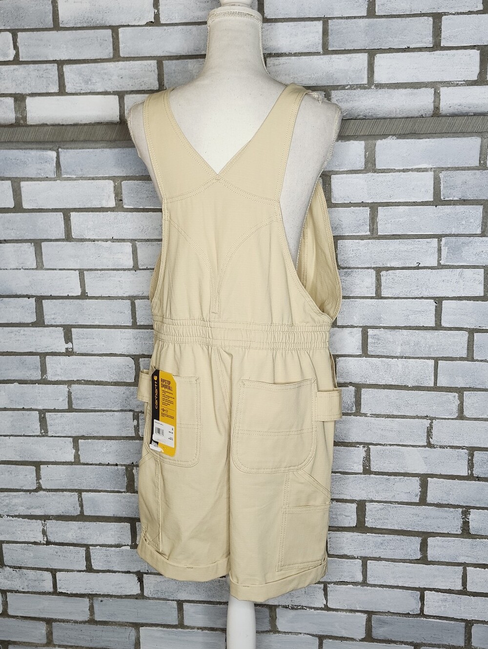 • Carhartt Women's FORCE RIPSTOP SHORTALL - Fast Dry Wicks Sweat Multi Pockets - Picture 4 of 13